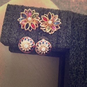 Vintage post Earrings